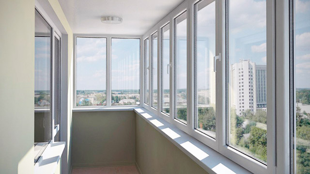 Пластиковые окна на балконы и лоджии с установкой Коломна
